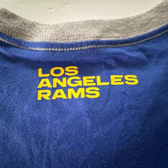 LA RAMS EMBROIDERED LONG SLEEVE SHIRT NFL LOS ANGELES - Picture 7 of 10